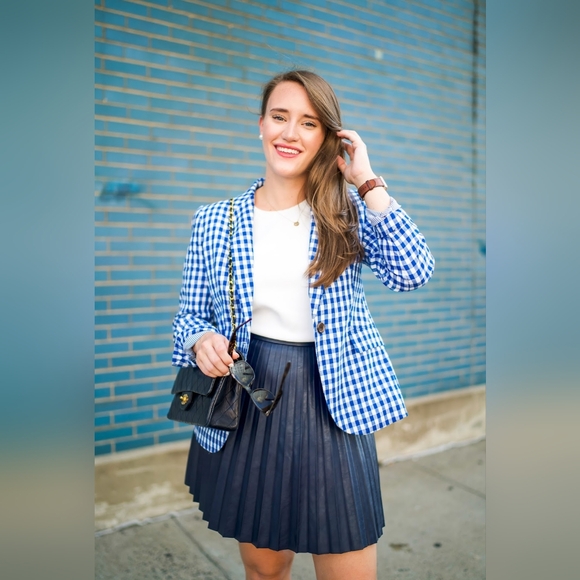 Gingham blazer - Picture 3 of 7